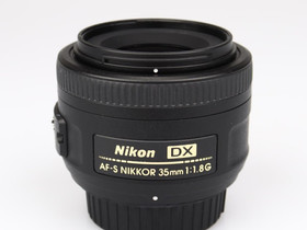 Nikon AF-S Nikkor 35mm f/1.8 G DX, Objektiivit, Kamerat ja valokuvaus, Mikkeli, Tori.fi