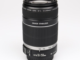 Canon EF-S 55-250mm f/4-5.6 IS zoom-objektiivi, Objektiivit, Kamerat ja valokuvaus, Mikkeli, Tori.fi
