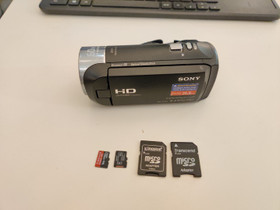Sony HDR-CX405 Videokamera, Kamerat, Kamerat ja valokuvaus, Sastamala, Tori.fi