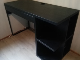 Musta työpöytä, Pöydät ja tuolit, Sisustus ja huonekalut, Siilinjärvi, Tori.fi