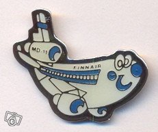 Finnair MD-11 -lentokonepinssi