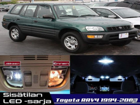 Toyota RAV4 (XA10) Sisätilan LED -sarja ;x7, Lisävarusteet ja autotarvikkeet, Auton varaosat ja tarvikkeet, Oulu, Tori.fi Toyota RAV4 (XA10) Sisätilan LED -sarja ;x7, Lisävarusteet ja autotarvikkeet, Auton varaosat ja tarvikkeet, Oulu, Tori.fi