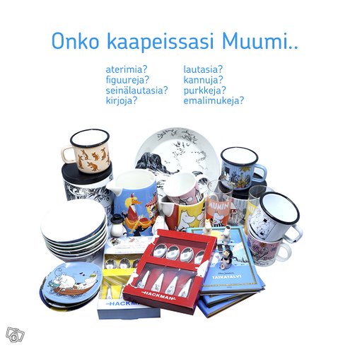 Lytyyk kaapeistasi Muumeja?