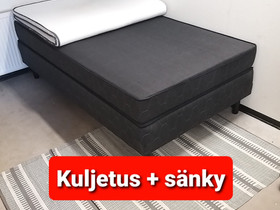 120cm sänky + kuljetus/ transport + bed, Sängyt ja makuuhuone, Sisustus ja huonekalut, Helsinki, Tori.fi