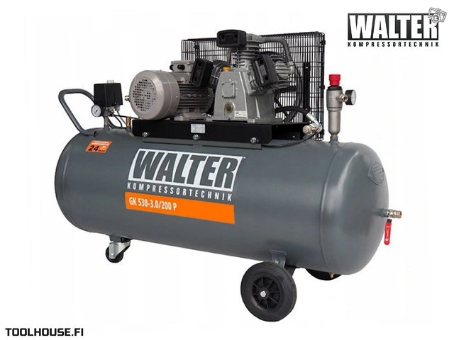 Valurauta kompressori Walter 3kw 1