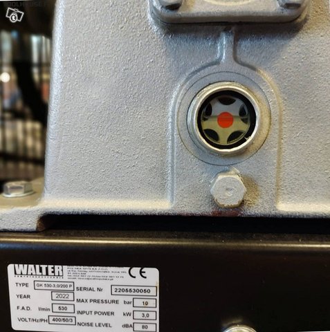 Valurauta kompressori Walter 3kw 5