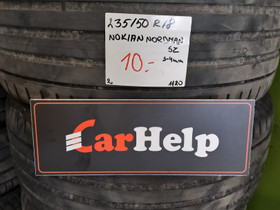 235/50R18 Nokian Nordman SZ, Renkaat ja vanteet, Helsinki, Tori.fi