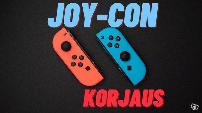 Korjataan Nintendo Switch Joy-con ohjaimia
