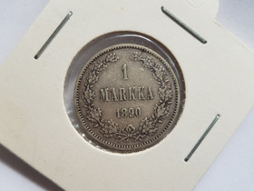 Kolikko v. 1890 1 markka, Rahat ja mitalit, Keräily, Nokia, Tori.fi