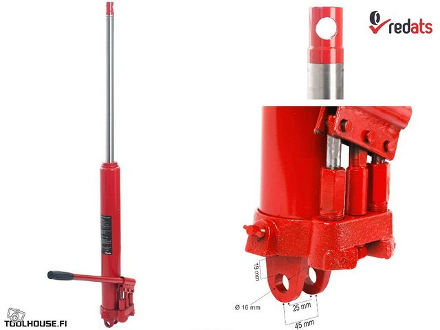 Hydraulisylinteri 8T 2-vaiheinen pumppu, kuva 1