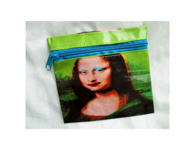 Uusi design lompakko Mona Lisa Pop Art (vihreä), Laukut ja hatut, Asusteet ja kellot, Vaasa, Tori.fi