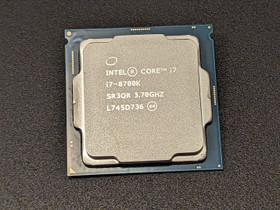 Intel i7-8700K prosessori (Varattu), Komponentit, Tietokoneet ja lisälaitteet, Siuntio, Tori.fi