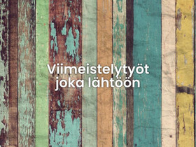 IK-20 Oy - Viimeistelytyöt joka lähtöön, Rakennuspalvelut, Helsinki, Tori.fi IK-20 Oy - Viimeistelytyöt joka lähtöön, Rakennuspalvelut, Helsinki, Tori.fi