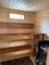 Pulpetti- ja harjakattoiset peräkärrysaunat, sauna