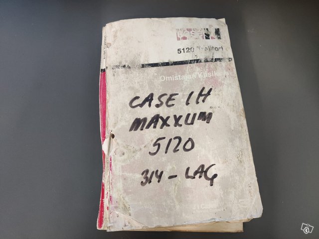 Case 5120 Maxxum ohjekirja / omistajan käsikirja 1