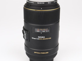 Sigma 105mm f/2.8 EX DG OS HSM Makro (Canon), Objektiivit, Kamerat ja valokuvaus, Mikkeli, Tori.fi
