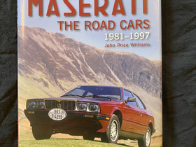 Maserati The Road Cars 1981-1997, Harrastekirjat, Kirjat ja lehdet, Säkylä, Tori.fi