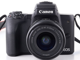 Canon EOS M50 + 15-45mm (SC: max 1000) K673044001683, Kamerat, Kamerat ja valokuvaus, Mikkeli, Tori.fi
