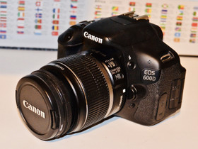 Canon EOS 600D, Kamerat, Kamerat ja valokuvaus, Espoo, Tori.fi