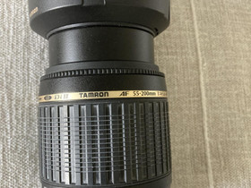 Tamron AF 55-200mm Nikon, Objektiivit, Kamerat ja valokuvaus, Kankaanpää, Tori.fi