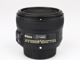 Nikon AF-S Nikkor 50mm f/1.8G, Objektiivit, Kamerat ja valokuvaus, Mikkeli, Tori.fi