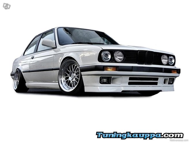 BMW E30 iS-Look etupuskurin lippa