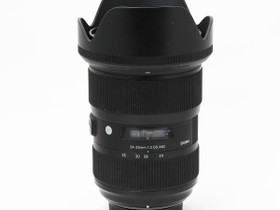 Käytetty Sigma NAF 24-35mm f/2 A DG HSM, Objektiivit, Kamerat ja valokuvaus, Turku, Tori.fi Käytetty Sigma NAF 24-35mm f/2 A DG HSM, Objektiivit, Kamerat ja valokuvaus, Turku, Tori.fi
