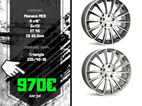 Monaco MC9 - "AMG-look", Renkaat ja vanteet, Kangasala, Tori.fi Monaco MC9 - "AMG-look", Renkaat ja vanteet, Kangasala, Tori.fi