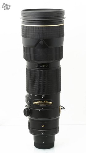 Käytetty Nikkor AF-S 200-400mm f/4G VR II Käytetty Nikkor AF-S 200-400mm f/4G VR II