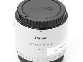 Käytetty Canon EF 2X III -telejatke, Kamerat, Kamerat ja valokuvaus, Turku, Tori.fi Käytetty Canon EF 2X III -telejatke, Kamerat, Kamerat ja valokuvaus, Turku, Tori.fi
