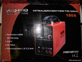 Mag-Pro WS-180 UUSI HITSAUSINVERTTERI, Työkalut, tikkaat ja laitteet, Rakennustarvikkeet ja työkalut, Pori, Tori.fi Mag-Pro WS-180 UUSI HITSAUSINVERTTERI, Työkalut, tikkaat ja laitteet, Rakennustarvikkeet ja työkalut, Pori, Tori.fi
