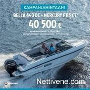 Bella 640 DC + Mercury F115 KAMPANJA, Moottoriveneet, Veneet, Kemiönsaari, Tori.fi Bella 640 DC + Mercury F115 KAMPANJA, Moottoriveneet, Veneet, Kemiönsaari, Tori.fi