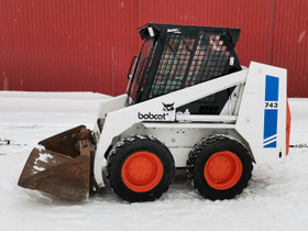 Bobcat 743, Maanrakennuskoneet, Työkoneet ja kalusto, Ruovesi, Tori.fi Bobcat 743, Maanrakennuskoneet, Työkoneet ja kalusto, Ruovesi, Tori.fi