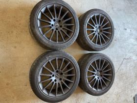 BMW E60/e61 BMW 18" Borbet alut + huonot renkaat, Renkaat ja vanteet, Äänekoski, Tori.fi BMW E60/e61 BMW 18" Borbet alut + huonot renkaat, Renkaat ja vanteet, Äänekoski, Tori.fi