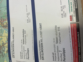 Sir Elwoodin Hiljaiset Värit, Keikat, konsertit ja tapahtumat, Matkat ja liput, Helsinki, Tori.fi Sir Elwoodin Hiljaiset Värit, Keikat, konsertit ja tapahtumat, Matkat ja liput, Helsinki, Tori.fi