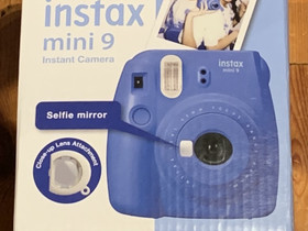 Instax Mini 9 Instant Camera, sininen - UUSI, Kamerat, Kamerat ja valokuvaus, Tampere, Tori.fi Instax Mini 9 Instant Camera, sininen - UUSI, Kamerat, Kamerat ja valokuvaus, Tampere, Tori.fi