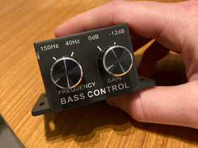 Bass Control Subwooferille, Audio ja musiikkilaitteet, Viihde-elektroniikka, Lappeenranta, Tori.fi Bass Control Subwooferille, Audio ja musiikkilaitteet, Viihde-elektroniikka, Lappeenranta, Tori.fi