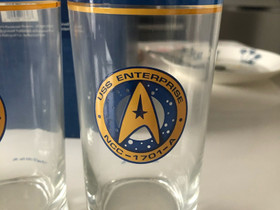 Juomalasisarja, Star Trek, Astiat, Keräily, Espoo, Tori.fi Juomalasisarja, Star Trek, Astiat, Keräily, Espoo, Tori.fi