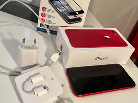 IPhone 8/64GB/Product Red + Wave 3D panssarilasi, Puhelimet, Puhelimet ja tarvikkeet, Helsinki, Tori.fi IPhone 8/64GB/Product Red + Wave 3D panssarilasi, Puhelimet, Puhelimet ja tarvikkeet, Helsinki, Tori.fi