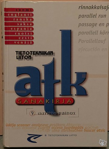 ATK sanakirja vuodelta 1997, Mu...