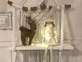 Makramee jouluhylly , UUSI, Sisustustavarat, Sisustus ja huonekalut, Hausjärvi, Tori.fi Makramee jouluhylly , UUSI, Sisustustavarat, Sisustus ja huonekalut, Hausjärvi, Tori.fi