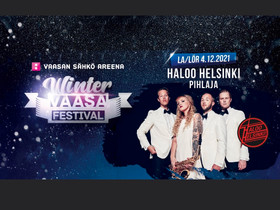2 lippua Haloo Helsinki Vaasan keikalle, Keikat, konsertit ja tapahtumat, Matkat ja liput, Vaasa, Tori.fi 2 lippua Haloo Helsinki Vaasan keikalle, Keikat, konsertit ja tapahtumat, Matkat ja liput, Vaasa, Tori.fi