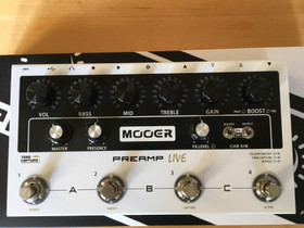 Mooer Preamp Live, Kitarat, bassot ja vahvistimet, Musiikki ja soittimet, Kotka, Tori.fi Mooer Preamp Live, Kitarat, bassot ja vahvistimet, Musiikki ja soittimet, Kotka, Tori.fi