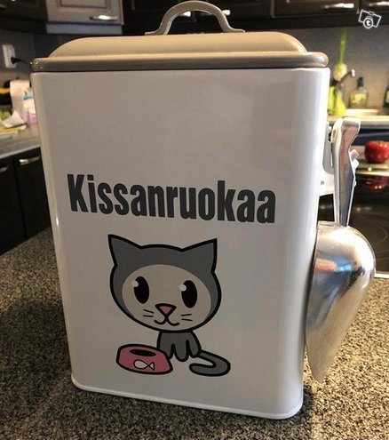 Kissan kuivamuonalle silytyslaatikko