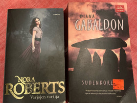 Roberts ja Gabaldon, Kaunokirjallisuus, Kirjat ja lehdet, Hämeenlinna, Tori.fi Roberts ja Gabaldon, Kaunokirjallisuus, Kirjat ja lehdet, Hämeenlinna, Tori.fi