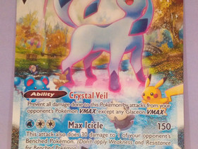 Pokémon - Glaceon VMAX (Alternate Art Secret), Muu keräily, Keräily, Ranua, Tori.fi Pokémon - Glaceon VMAX (Alternate Art Secret), Muu keräily, Keräily, Ranua, Tori.fi