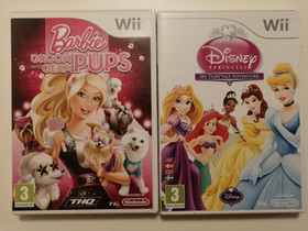 Wii pelit Disney princess ja Barbie, Pelit ja muut harrastukset, Hollola, Tori.fi Wii pelit Disney princess ja Barbie, Pelit ja muut harrastukset, Hollola, Tori.fi