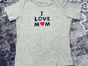 Lasten t-paita I love mom 86cm, Lastenvaatteet ja kengät, Pori, Tori.fi Lasten t-paita I love mom 86cm, Lastenvaatteet ja kengät, Pori, Tori.fi