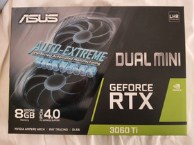 Asus Dual geforce RTX 3060 Ti mini v2 LHR, Komponentit, Tietokoneet ja lisälaitteet, Sastamala, Tori.fi Asus Dual geforce RTX 3060 Ti mini v2 LHR, Komponentit, Tietokoneet ja lisälaitteet, Sastamala, Tori.fi