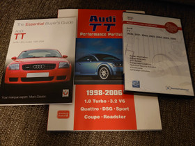 Audi TT korjausopas DVD + 2 ostajan opasta, Lisävarusteet ja autotarvikkeet, Auton varaosat ja tarvikkeet, Kokkola, Tori.fi